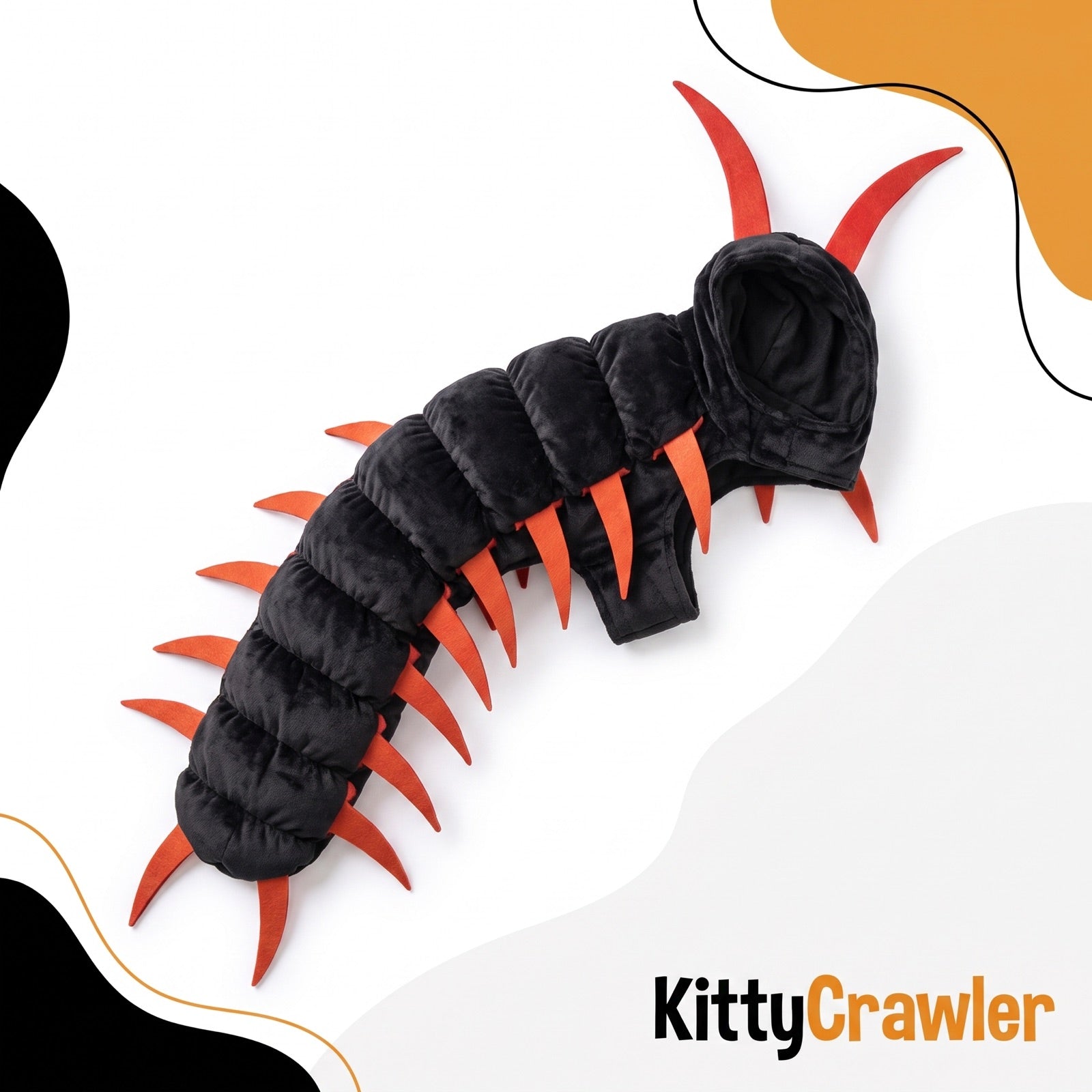 KittyCrawler centipede costume ready for Halloween